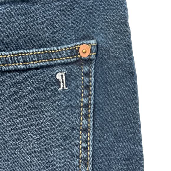 Pilcro Jeans The Icon Flare Womens SZ 29 Blue High Rise Bell Bottom 70s Western - Picture 6 of 12